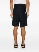 Emporio Armani Leather Bermuda Shorts
