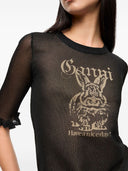 Ganni Bunny Crewneck Top