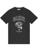 Maglietta di cotone biologico Ganni Witch