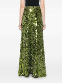 Ganni Velvet Sequined Skirt