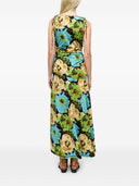Ganni Printed Midi Dress