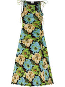 Ganni Printed Midi Dress
