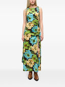 Ganni Printed Midi Dress