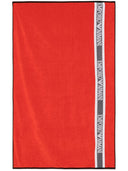 Emporio Armani Logo Cotton Beach Towel