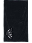 Emporio Armani Logo Cotton Beach Towel