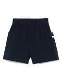 Pantaloncini di cotone a strisce EA7