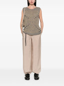 White Sand Wide Leg Trousers