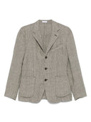 Boglioli Linen Blend Single Breasted Jacket