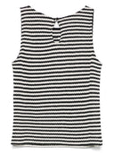 Emporio Armani Striped Cotton Tank Top