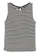 Emporio Armani Striped Cotton Tank Top