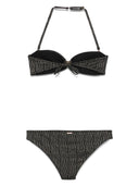 Emporio Armani Allover Logo Bikini Set