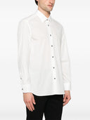 Emporio Armani Allover Logo Cotton Shirt