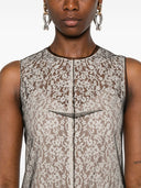 Fendi Lace Midi -jurk
