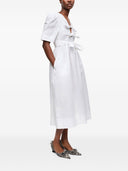 Ganni Organic Cotton Midi Dress