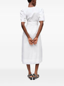 Ganni Organic Cotton Midi Dress