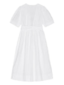 Ganni Organic Cotton Midi Dress