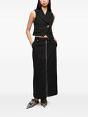 Ganni Full Zip Long Skirt
