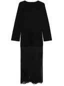 Khaite Paley Fringed Dress