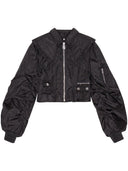Ganni Nylon Bomberjacke