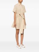 Loewe Paula's Ibiza Cotton Blend Chemisier Dress