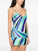 Top in seta stampata Pucci