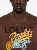Loewe Paula's Ibiza Logo Cotton T Shirt