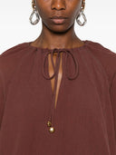 Loewe Paula's Ibiza Cotton And Silk Blend Blouse