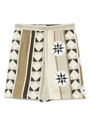 Loewe Paula's Ibiza Printed Silk Shorts