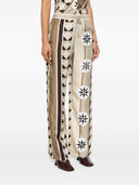 Loewe Paula's Ibiza P Rinted Silk Pajama Trousers