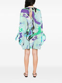 Robe de kaftan en coton imprimé Pucci