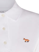 Maison Kitsune' Baby Fox Cotton Polo Shirt
