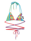 Loewe Paula's Ibiza Printed Triangle Bikini Top