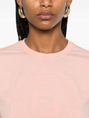 Fendi -logo katoenen t -shirt