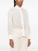 Ermanno Firenze Cotton Embroidered Shirt