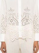 Ermanno Firenze Cotton Embroidered Shirt