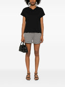 Emporio Armani gestreepte cottom shorts