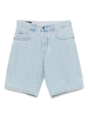 Emporio armani denim algodón bermudas pantalones