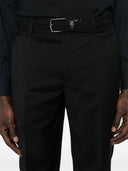 Pantaloni chino di lana emporio armani