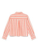 Closed Cotton And Linen Blend Striped Shirt