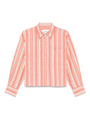 Closed Cotton And Linen Blend Striped Shirt