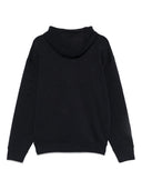 Emporio armani allover logo cotone felpa