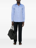 Emporio Armani Allover Logo Cotton Shirt