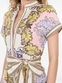 Alice + Olivia Lucy Cotton Mini Dress