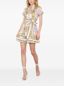 Alice + Olivia Lucy Cotton Mini Dress