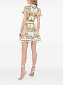 Alice + Olivia Lucy Cotton Mini Dress