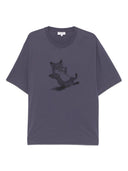 Maison Kitsune 'Chillax Print T-shirt surdimensionné