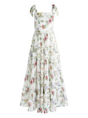Alice + Olivia Monnie Cotton Long Dress