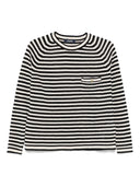 S Max Mara Linen Striped Genser