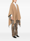 Valentino Fringed Double Poncho