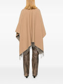 Valentino Fringed Double Poncho